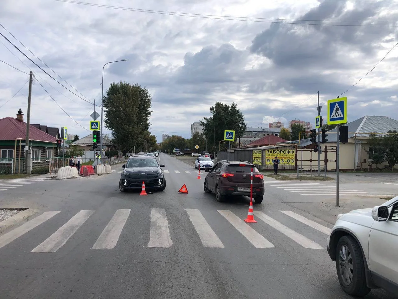 Трое детей пострадали в ДТП в Тюмени 10 сентября МегаТюмень