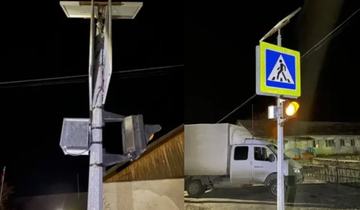 Прокуратура Тюменской области добилась установки у школ Аромашевского района светофоров