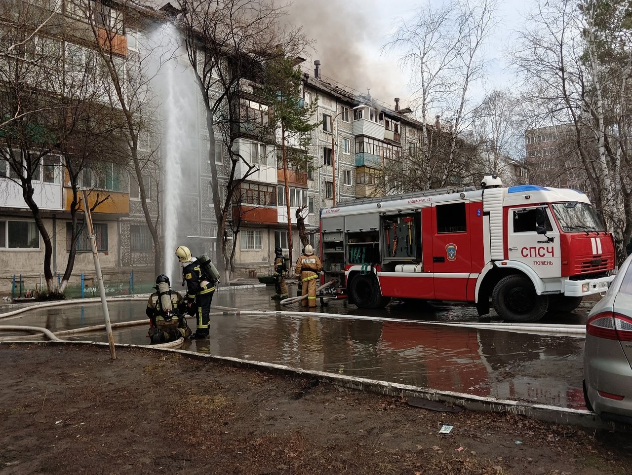 В Тюмени жильцов пострадавшего от пожара дома на Воровского разместят в  гостиницах МегаТюмень