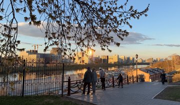 Тюмень набережная Труханович