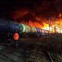 Пожар на железной дороге в Екатеринбурге 26 октября 2026 года