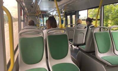 автобус внутри