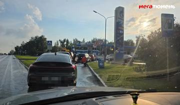 Очередь на заправку