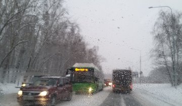 дорога_зима_машины