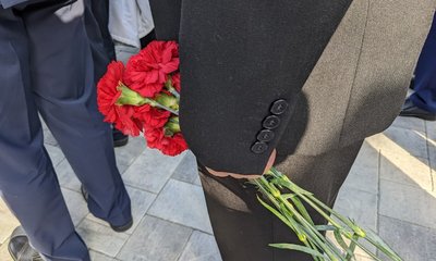 гвоздики_в_руке