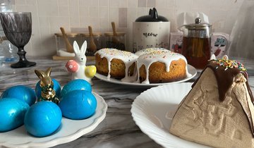Пасха Хлызова кулич паска яйца
