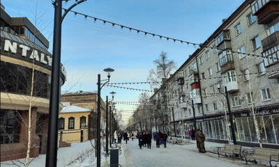 Дзержинского зима