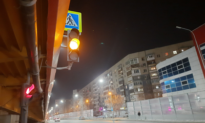 светофор весна