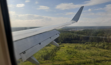 самолет взлет