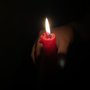 свеча красная